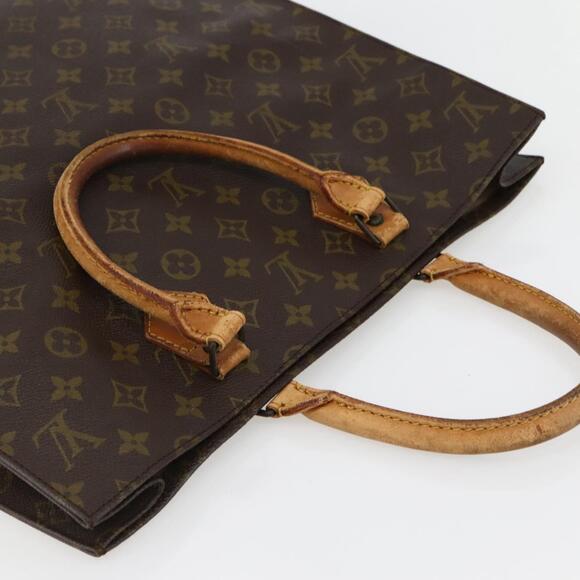 LOUIS VUITTON Monogram Sac Plat Hand Bag M51140 - Picture 6 of 11